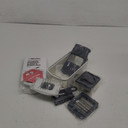 Mueller Pro-Series All-in-One, 12 Blade Mandoline Slicer for Kitchen, Food Chopper, Vegetable Slicer and Spiralizer, Cutter, Dicer, Grater, Kitchen Gadgets Sets with Container, White Sand/Gray