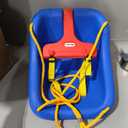 Little Tikes Snug 'n Secure Blue Swing with Adjustable Straps, 2-in-1 for Baby and Toddlers Ages 9 Months - 4 Years