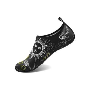 Water Shoes for Women Men Quick-Dry Aqua Socks Swim Beach Barefoot Yoga Exercise Wear Sport Accessories Pool Camping Must Haves Adult Youth Size 5-6