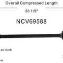 Maxfavor FWD CV Axle Front Right fit for 2003-2019 Toyota Corolla 1.8L, 2009-2013 Matrix 1.8L, Pontiac Vibe 2009-2010, CV Axle Shaft Assembly Front Right (Passenger) Side