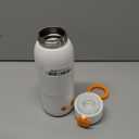 Portable Bottle Warmer for Travel, 12oz Large Capacity Fast Heating Breast Milk, Water & Formula On The Go Baby Bottle Warmer Accurate Temp Control with 4 Levels Long Battery Life for Car & Airplane