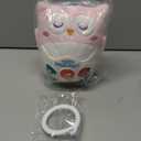 WOWOHAGE Baby Toys 0-6-12 Months, Plush Owl Stuffed Animal Musical Toys with Light & Sounds, Infant Roly-Poly Sensory Toy, Baby Shower Birthday Valentines Day Easter Egg Gift for Newborn Boys & Girls