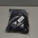 ROYLAMP Women's Summer 2 Piece Outfits Round Neck Crop Basic Top Cropped Wide Leg Pants Set Jumpsuits (Large, Black)