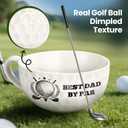 Funny Golfer Mug - Fathers Day Golf Gifts for Dad, Men, Husband, Unique Golf Gifts for Dad from Son Daughter, 16oz (Best Dad by Par)