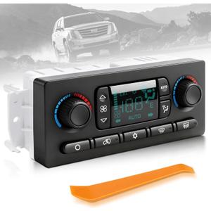 599-211XD Heater A/C Climate Control Module Panel Switch Compatible with Chevry 2003-2007 GMC 2002-09 Cadillac 2003-06 Hummer H2 2003-2007 Buick 2004-2007 Oldsmobile 2002-04 Replace 15832311