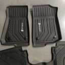 Car Craft Compatible With Jeep Wrangler Rubicon 2019-2024 Car Floor Mats Anti-slip Foot Pads All-weather Tpe Protection 1st & 2nd Row Floor Liners Hy3008 CC-7583