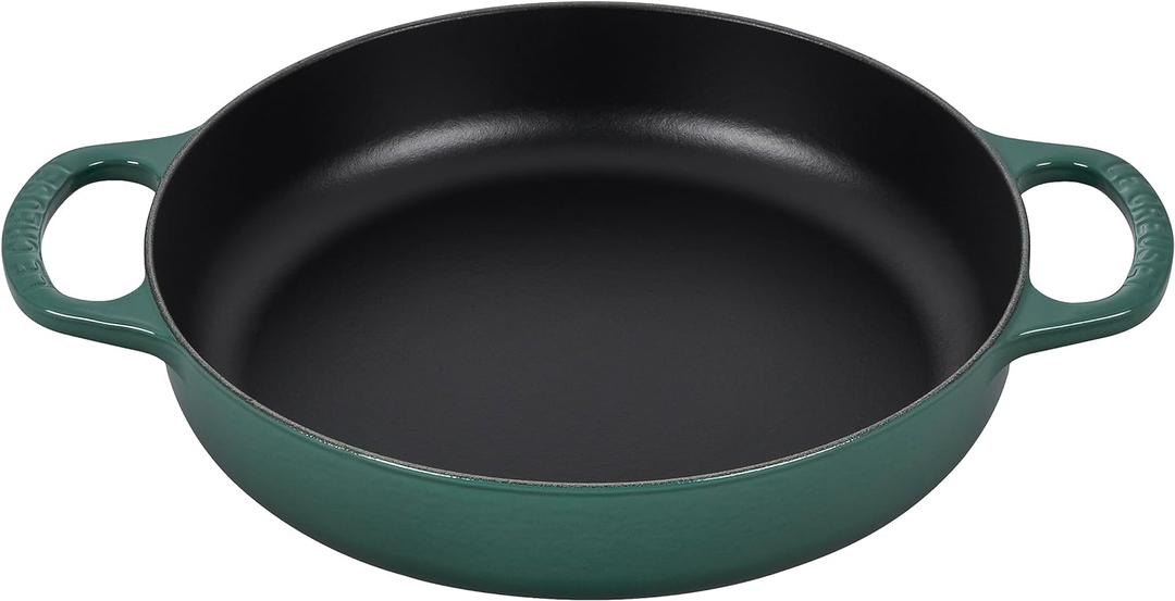 Le Creuset Signature Cast Iron Everyday Pan, 11", Artichaut