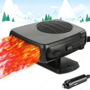 12 Volt Car Heater, Portable Heater for Car Defroster, car Heater That Plugs into Cigarette Lighter
