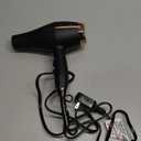 INFINITI PRO by CONAIR Hair Dryer, 1875W Blow Dryer with Diffuser and Concentrator, Ceramic Technology, 3 Heat & 2 Speed Settings, Cold Shot Button, Black