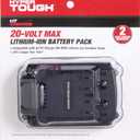 Hyper Tough HT Charge 20-Volt 2.0-Amp Lithium-ion Power Tool Battery, AQ90051G