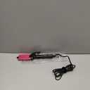 Farery Mini 3 Barrel Hair Waver - Portable Beach Wave Curling Iron for Short Hair, 1/2 Inch Ceramic Crimper with 3 Temp Settings & 30s Fast Heating, Dual Voltage Travel Hair Waver for Women, Pouch Bag