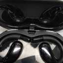 Open Ear Clip Wireless Earbuds Bone Conduction Headphones, Bluetooth 5.4, Open Ear Design for Running Fitness,OfficeBuilt-in Mic, IPX7 Waterproof, LED Display Charging Case,Ear Hooks Ear Buds