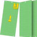 HTVRONT Standard Grip Cutting Mat, 3 Pack Cutting Mat 12x24 Compatible with Cricut Maker 3/Maker 4/Maker/Explore 3/4/Air 2/One, Standard Adhesive Sticky Quilting Cutting Mats Replacement Accessories (Green)