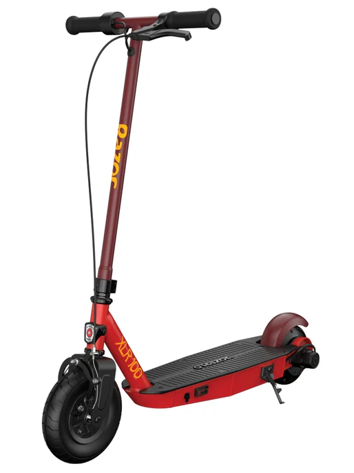 Razor Power Core XLR 100 Electric Scooter Outdoor Ride-On Toy for Ages 8+, Up to 10 MPH, 8" Pneumatic Front Tire, 90W High-Torque Hub Motor, Red Razor Power Core XLR 100 Electric Scooter Outdoor Ride-On Toy for Ages 8+, Up to 10 MPH, 8" Pneumatic Front Tire, 90W High-Torque Hub Motor, Red