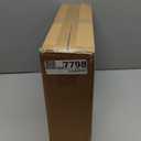 AWASEN Black Nightstand, Bedroom Side Table with Drawer for Living Room, Small Bedside End Table with Spindle Wood Legs for Bedroom, Office, Black