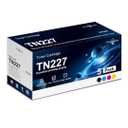 TN227 Toner Cartridge Remanufactured Combo Pack Replacement for TN-227 TN223 TN-227BK/C/M/Y for HL-L3270CDW HL-L3210CW MFC-L3770CDW HL-L3290CDW MFC-L3750CDW Printer 5-Pack