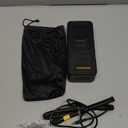 MODARI Tire Inflator Portable Air Compressor - 4X Faster 160 PSI Portable Air Pump for Cars - Cordless Tire Inflators with Gauge - Portable Tire Inflator for Car, Pickup, Bike and More (Black)