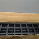 VEVOR Rubber Curb Ramp 3.5" Rise Height Sidewalk Curb Ramp, 10" Width 39.4" Length Driveway Ramp for Curb, 15T Heavy Duty Rubber for Forklifts, Trucks, Buses, Cars, Wheelchairs, Bikes