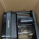 Nutrichef 5.8 Quart Air Fryer | 8-1 Preset Cook Modes | Transparent Fry Bowl for Best Cooking Results | Cook Shrimp, Steak, Fries, Wings, Chicken & More | Precise Temperature Control & Time | Grey