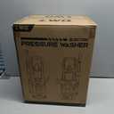 Pressure Washer, Power Washer with 4 Nozzles and Foam Cannon, High Pressure Cleaning Machine for Cars, Driveways, Fences, Patios, Home Cleaning, Green