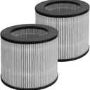 2 PACK 2801 Replacement Filter Compatible with Bissell 2801, 2780, 2780A, 2780B, 2780P, 27809 Hight Efficiency and Carbon Filter MyAir Personal 2801 Filter