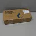 HOLKIE Caster Wheels 3 inch Locking Stem Casters, 3/ 8" -16 x 1-1/ 2" (Stem Diameter 3/ 8", Stem Length 1-1/ 2") Threaded Stem Casters Swivel Casters Set of 4 Heavy Duty Castors Black