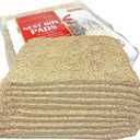 Nest Box Pads for Chicken Nesting Boxes - 13 x 13 Pads Made in USA from Sustainably Sourced Aspen Excelsior (10 Pack)