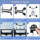 Starlink Mini Mount - Compatible with Starlink Mini, Strong Suction Cup Mounting Kit for Car Windows and Sunroofs Ensure Stable Satellite Signal(Suction Cup Mount)