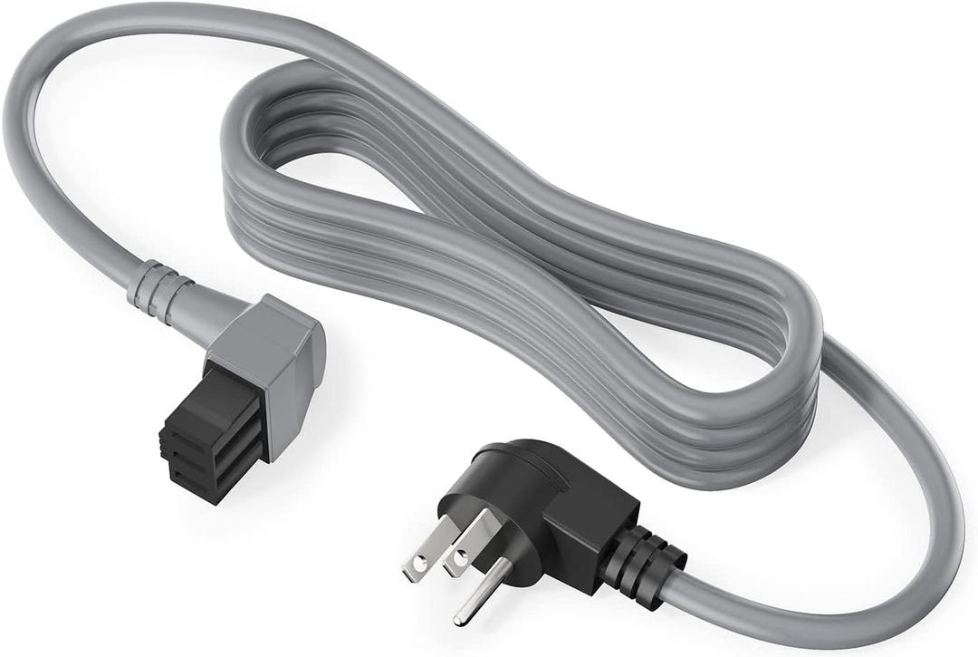 VHBW for Bosch Dishwashers Power Cord SMZPC002UC-00747210, Compatible with 24'' Bosch 800/300/500 Series Power Cord, Works with 00752018 Junction Box Plug Adapter (10A-18AWG)