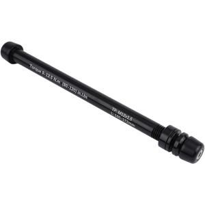 Bike Trainer Thru Axle, Aluminum Alloy Bike Trainer Quick Release Skewer Adjustable Bike Trainer Thru Axle Skewer for Road or Mountain Indoor Trainer Torque 9-13.5 N.m (80-120) in.Lbs TP: M12x1.75 L: 160-172mm