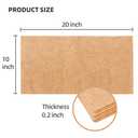 U0U 10PCS Jute Microgreens Grow Mats, Hemp Grow Mats for Microgreens, Microgreens Growing Trays,Hydroponic Growing Kits for Microgreens Wheatgrass and Sprouts Organic Production (10, 10"x 10")