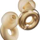 Loop Switch 2 Adjustable Ear Plugs  3 Noise Relief Modes for Ultimate Control | Flexible Noise Reduction Earplugs for Focus, Travel, Socializing, Festivals & More | 20-26 dB (SNR) Noise Reduction (Gold)