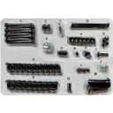 Hardware Pack (30in Charcoal Wagon CGW30G1): 9904180064 Compatible with Masterbuilt