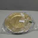 ELEGANT DISPOSABLES 13'' Party Chargers Large Plates & Platters Great for Elegant Party's Weddings Tableware Great for Serving dish Gold Pack of 6