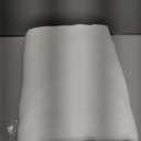 NICETOWN White Linen Sheer Curtains and Drapes 84 inches Long, Rod Pocket & Back Tab semitransparent with Light Through Vertical Window Treatments for Sliding Glass Door & Living Room, 52"W, Set of 2