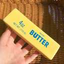 3 x 2PCS Butter Squishy ToysSlow Rebound Butter Squeeze Stress Ball , Sticky Butter Sticks Squeeze Toys, Realistic Food Squishies Fidget Toys for Adults, Office Desk Decor & Gift