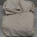 Bedsure Duvet Cover with Fitted Sheet King - Warm Deep Pocket, Hotel Luxury Soft Double Brushed Bedding Set with Zipper Closure, 1 Duvet Cover, 1 Fitted Sheet, 2 Pillow Shams, NO Comforter, Linen