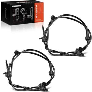 A-Premium ABS Wheel Speed Sensor Compatible with Ford & Lincoln Models - Flex/MKT 2010-2012, GT 2017-2020, MKS 2011-2012 - Front Driver and Passenger Side, (2-PC Set), Replace# AE9Z2C204A, AE932C204BC