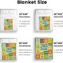 Gardening Gifts for Women,Plant Blanket Gifts for Plant Lovers,Gardening Blanket Gifts for Gardeners Woman,Plant Lover Gifts for Mom Sister Daughter,Plant Lady Gifts Ideas(80X60)