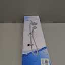 High Pressure Handheld/Rain 82-mode 3-way Shower Head Combo with 25.75" Adjustable Drill-free Stainless Steel Slide Bar, Pet & Tub Power Wash and Anti-clog Nozzles, with 5ft Hose - Polished Chrome