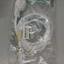 2m/ 6.56ft Sink Spray Rubber Hose Portable Sink Hose Faucet Sprayer Shampoo Sprayer Handheld Faucet Shower for Pets, Bathing Baby, Washing Hair, Rinsing Vegetables Type-C Convertor