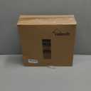 Vailando 6-Shelf Hanging Closet Organizer with 3 Drawers, Closet Hanging Shelves with Removable Fabric Drawers for Wardrobe, Nursery & Dorm Storage, Silver Gray