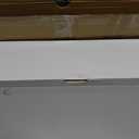 HIGH & MIGHTY 515613 Modern 36" Floating Shelf Holds up to 25lbs, Easy Tool-Free Dry Wall Installation, Flat, White