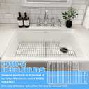 K-6449-ST Kitchen Sink Rack, 26.18'' x 14.76'' for Kohler Whitehaven K-5826 and K-5827 Sink