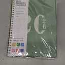 2026 Planner, Weekly and Monthly Calendar Agenda Book, Jan 2026 - Dec 2026, Hardcover Planning Academic Planner for Office School Supplies and Desk Accessories - A5 (6.3'' x 8.5'') (Green)