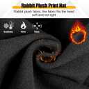 Beanies Skull Caps for Men, Women Warm Helmet Liner Cycling Cap Soft Lightweight Beanie Hat Antistatic Running Beanie (Black)