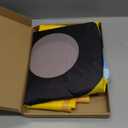 Oudain 6 ft School Bus Tablecloth Birthday Party Decorations Table Cover Washable Fabric Polyester Rectangle Schools Bus Driver Appreciation Day Decoration First Day of School Table Cover Protector