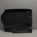 LASFIT Floor Mats 2014-2018 for Chevrolet Chevy Silverado/GMC Sierra 1500 Only Crew Cab, 2015-2019 Silverado/Sierra 2500HD 3500 HD, Only Crew Cab, with Carpet Floor, Only Fit 1st Row Bucket Seating