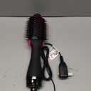 Hair Dryer Brush Blow Dryer Brush in One, Upgraded 4 in 1 Hair Dryer and Styler Volumizer with Negative Ion Anti-frizz Ceramic Titanium Barrel Hot Air Hair Straightener Brush