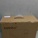 Comfier Foot Rest Under Desk at Work with Heat, Vibration,Foot Heater Foot Warmer,3 Height Under Desk Foot Rest for Office Chair ,Gaming Chair Footstool, Ergonomic Heated Footrest, Computer Desk Use, CF-5420